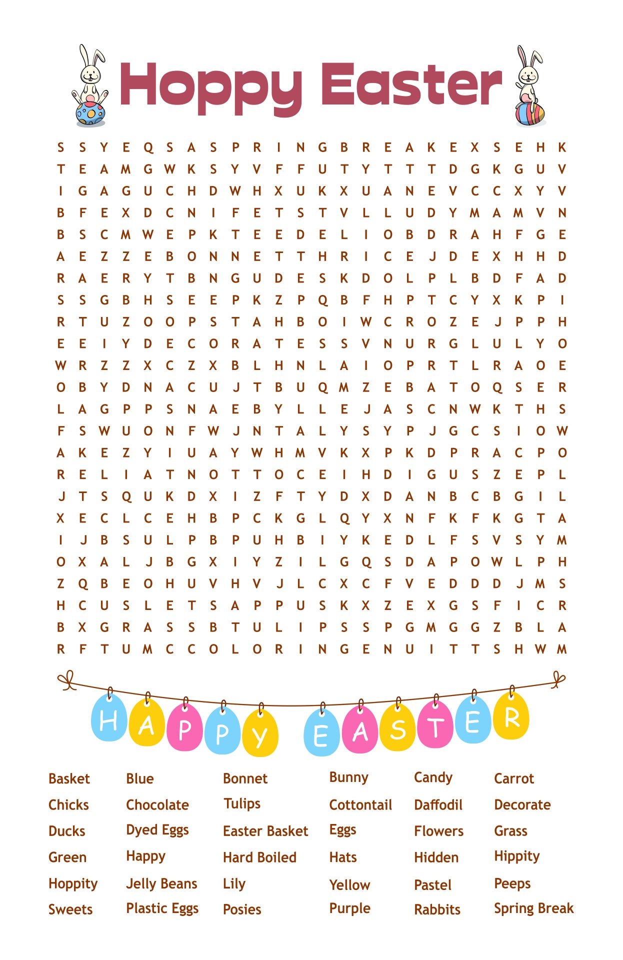 Easter Games For Adults 13 Free PDF Printables Printablee