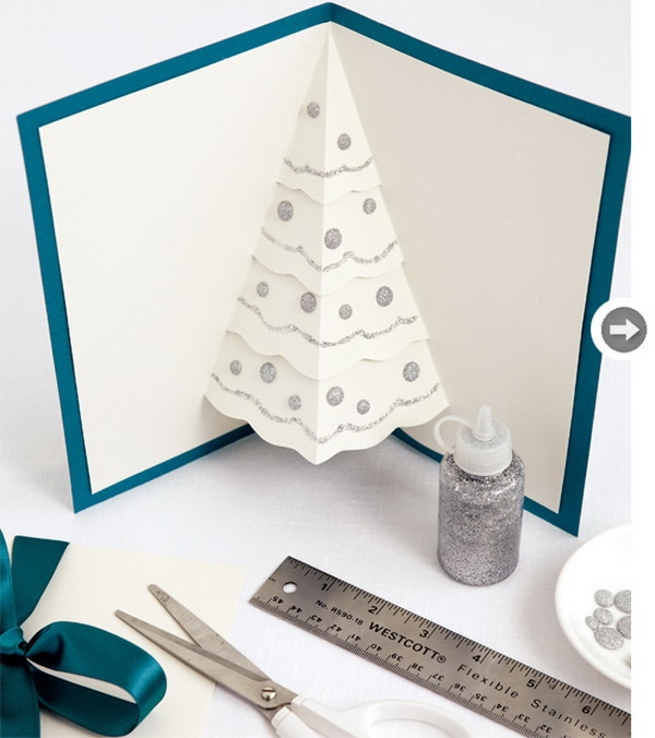 Easy Pop Up Christmas Cards Templates Free