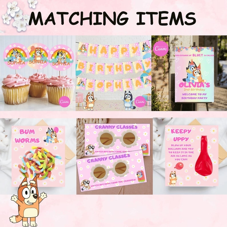 free printable game themed birhday party