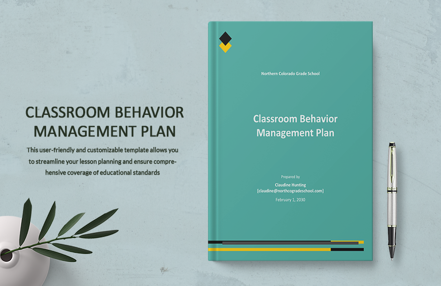 Editable Classroom Plan Templates In Word To Download