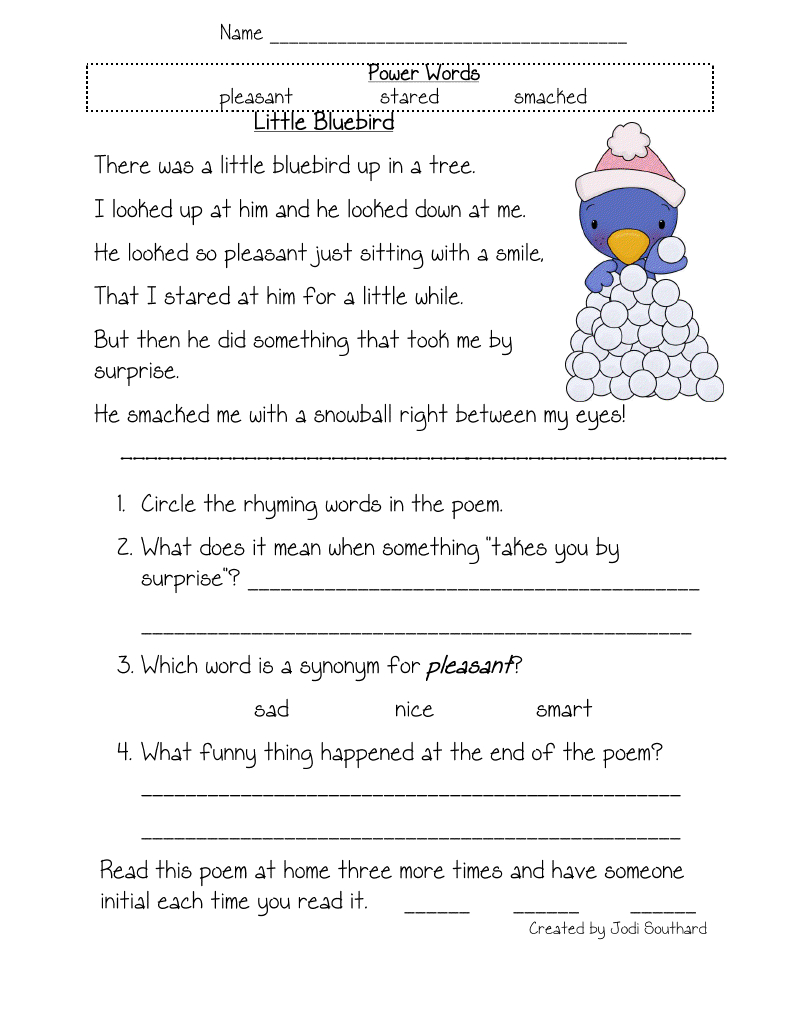 Ela Printable Worksheets Printable World Holiday