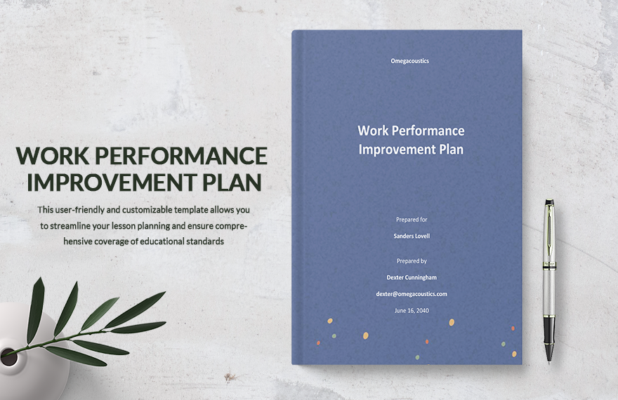 Employee Work Improvement Plan Template In Word Google Docs Pages 