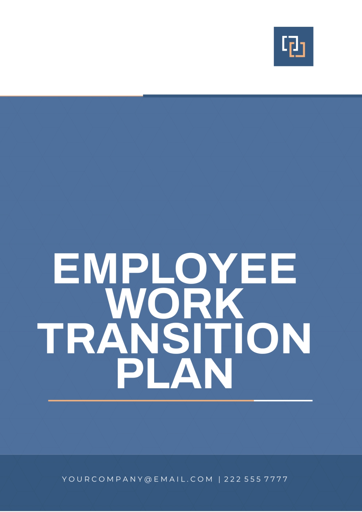 work transition plan template