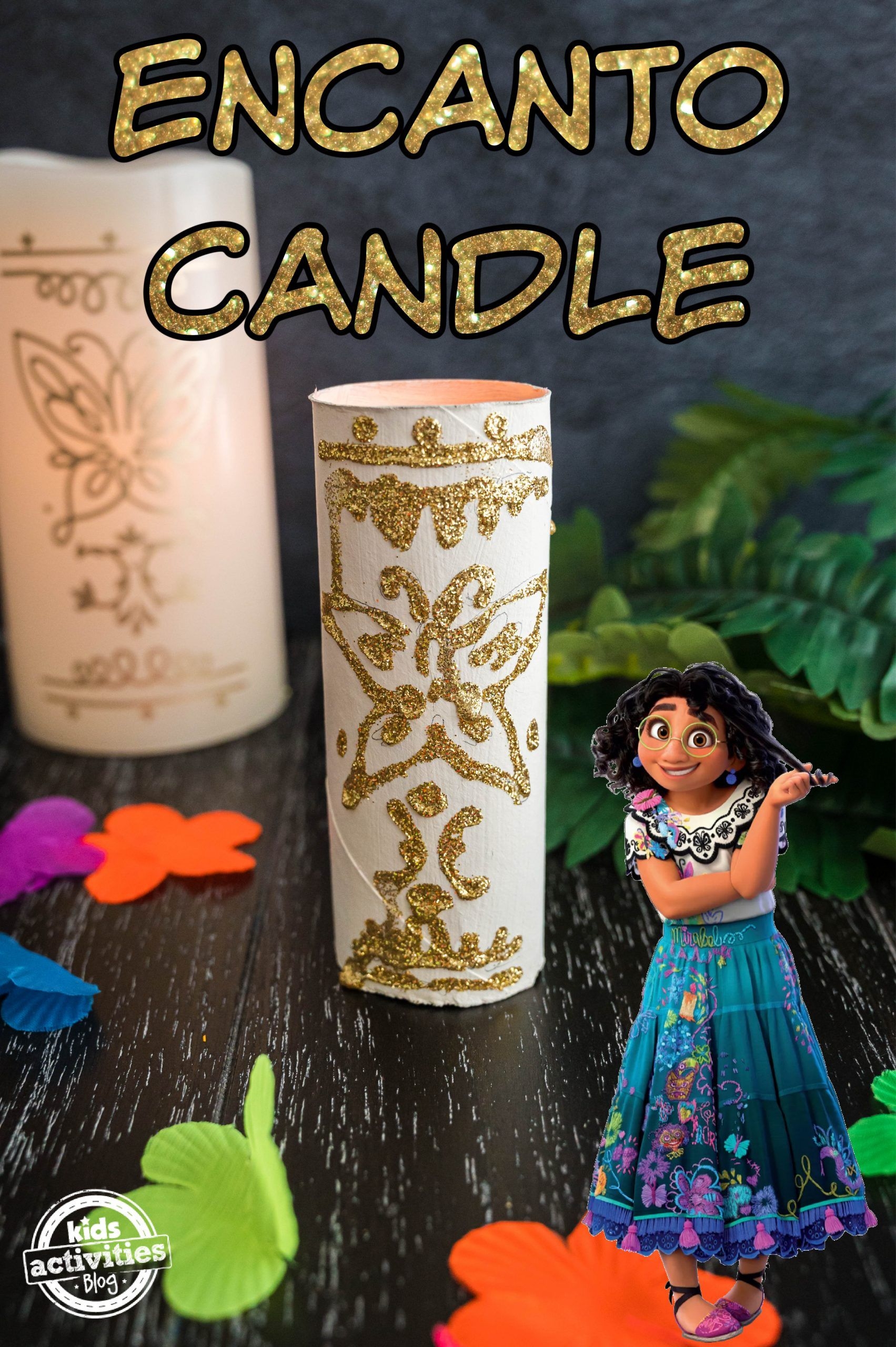 encanto candle design printable