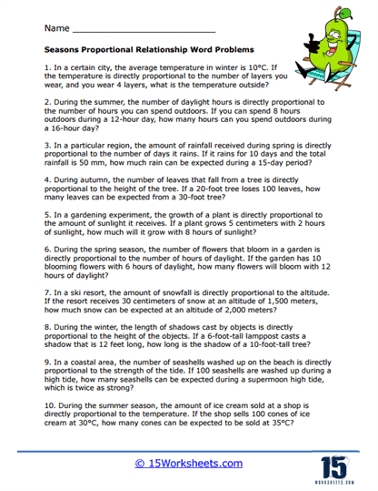 Equations For Proportional Relationships Worksheet Mastering The Concept