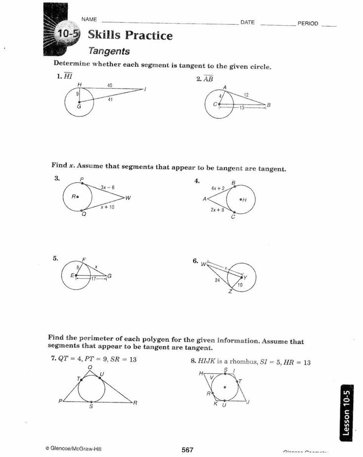 Equations Of Circles Worksheet 10 8 Skills Practice Equations Circles 