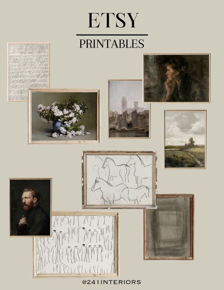 Etsy Printable Finds