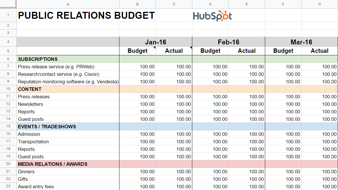 Event Budget Template Google Sheets With 2024 Calendar 52 OFF