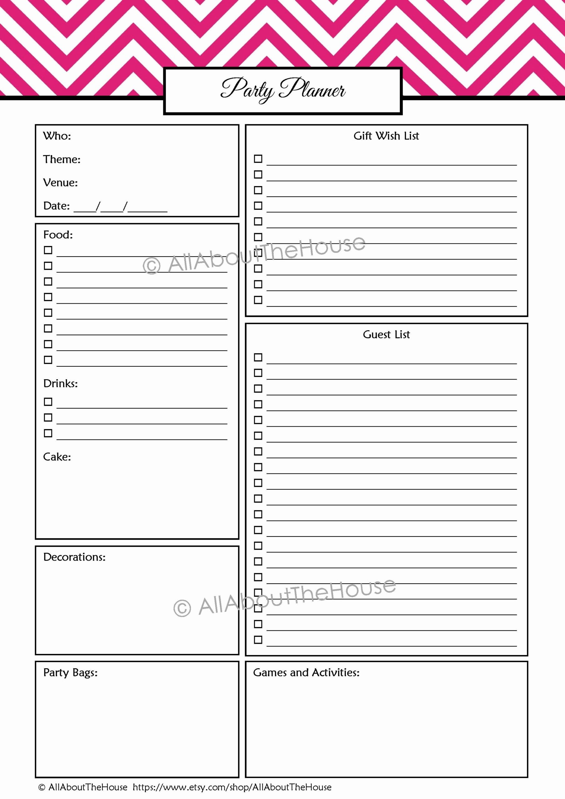 Event Planning Templates Best Templates Resources