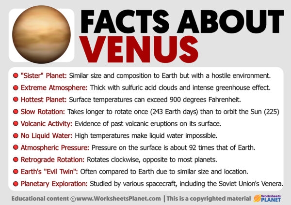 Facts About Venus