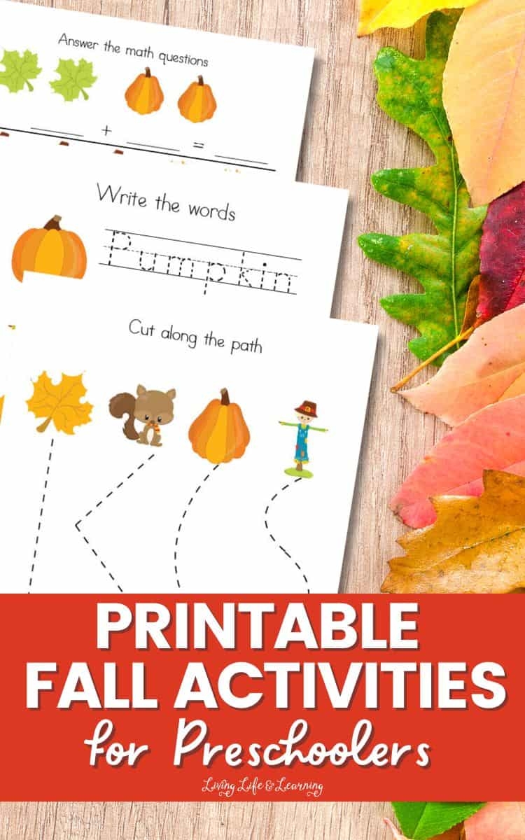 Fall Activities For Preschoolers Printable Printable Free Templates