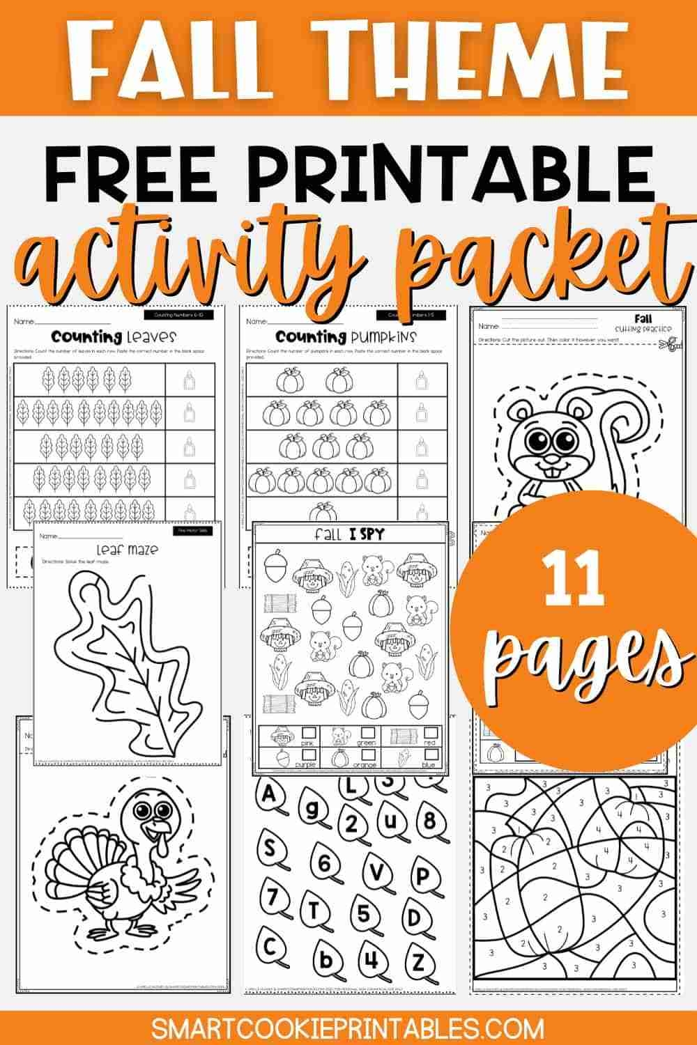 Fall Activity Printables Printable Free Templates
