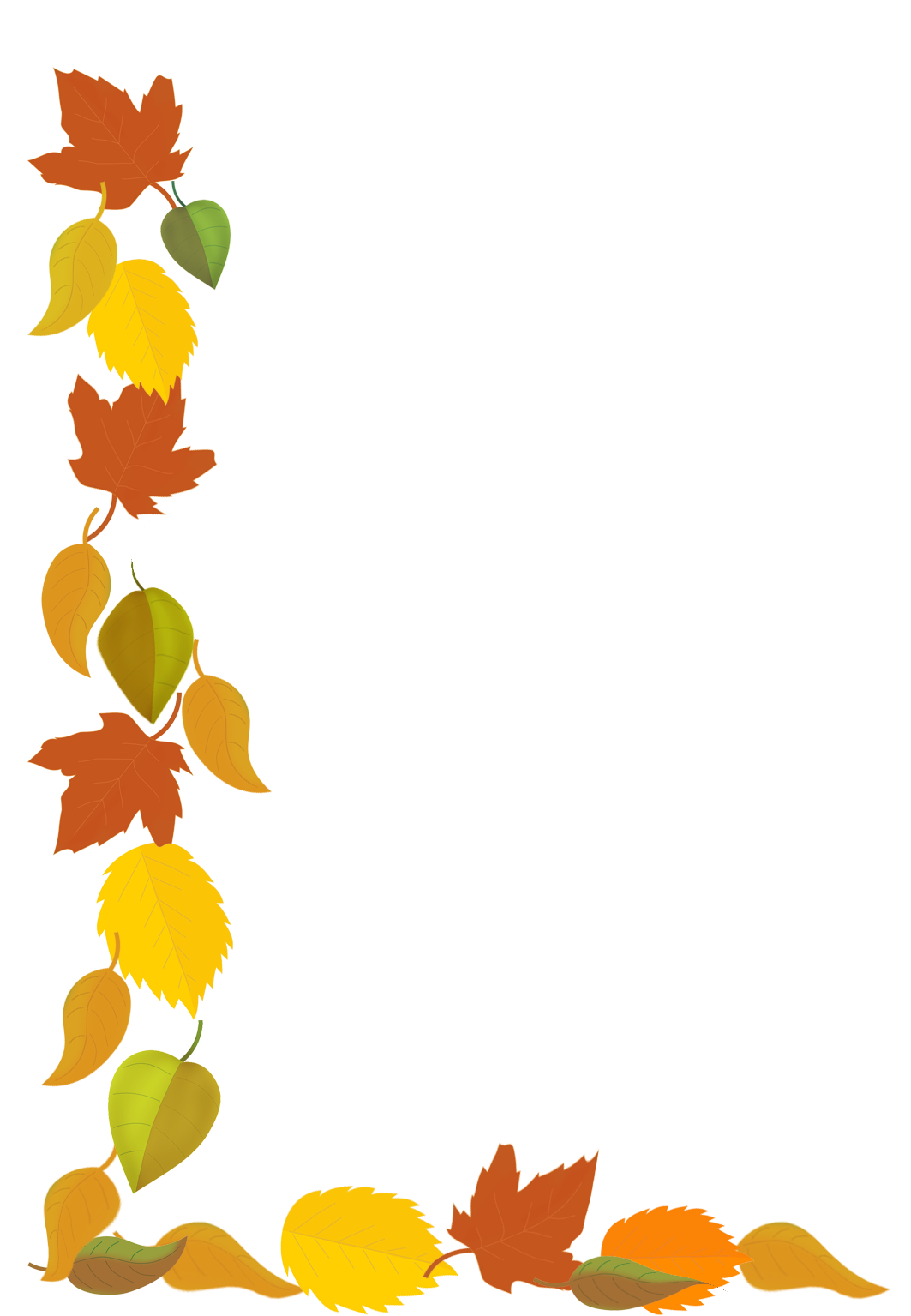 Fall Border Paper Free Printable Get What You Need