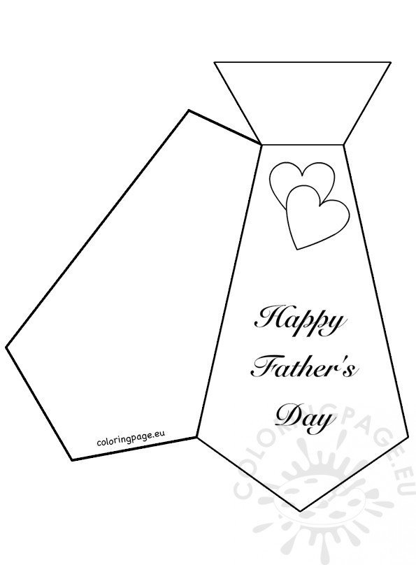 free printable father's day card template