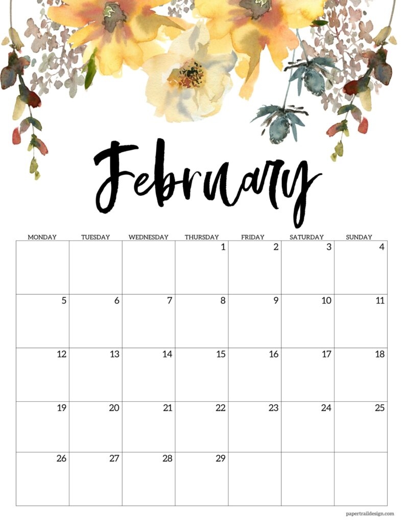 floral design printable