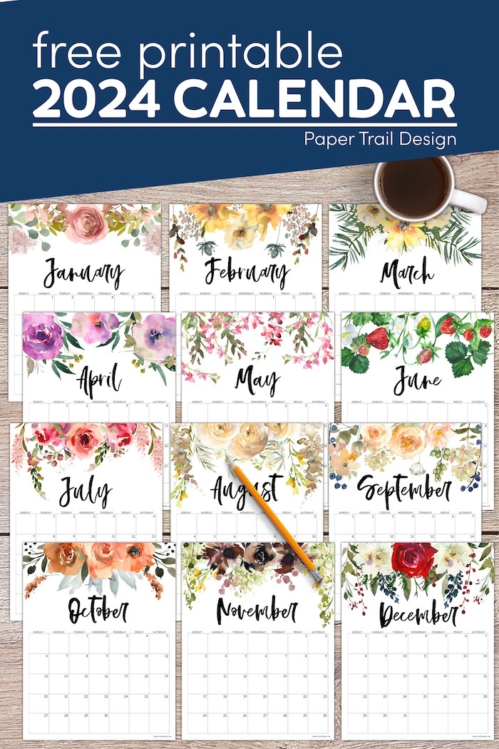 printable floral designs