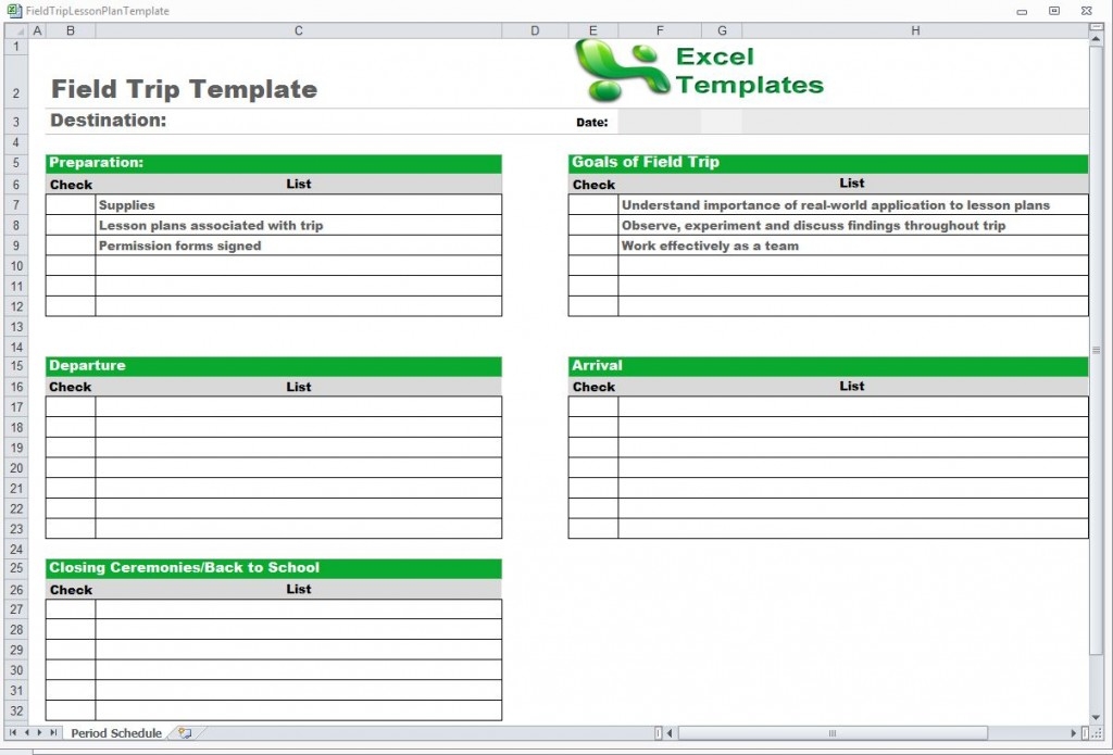 Field Day Planning Template Printable Word Searches