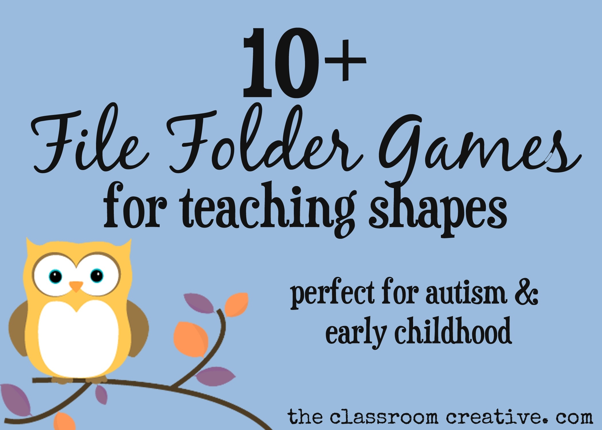 File Folder Games For Teaching Shapes Free Printable File Folders For
