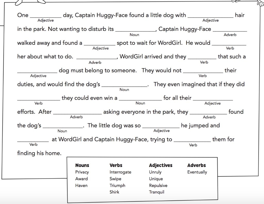 Fill In The Blank Games Printable Vrogue co