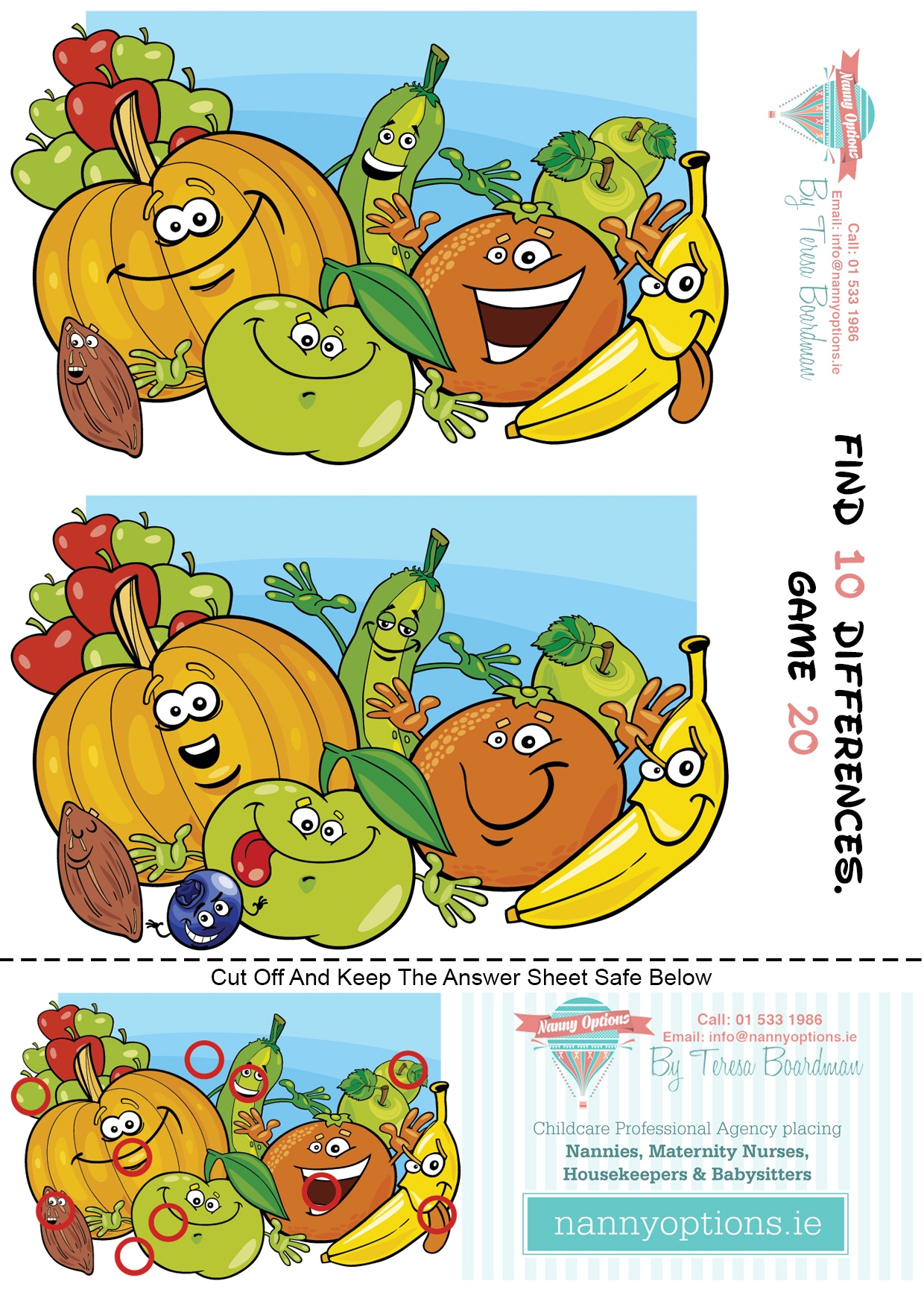 find the difference pictures printable