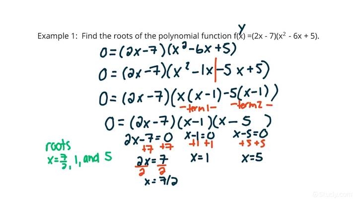 finding real roots of polynomial equations worksheet