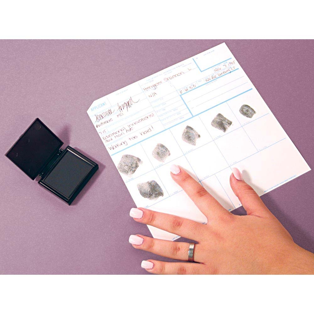 printable fingerprint card template