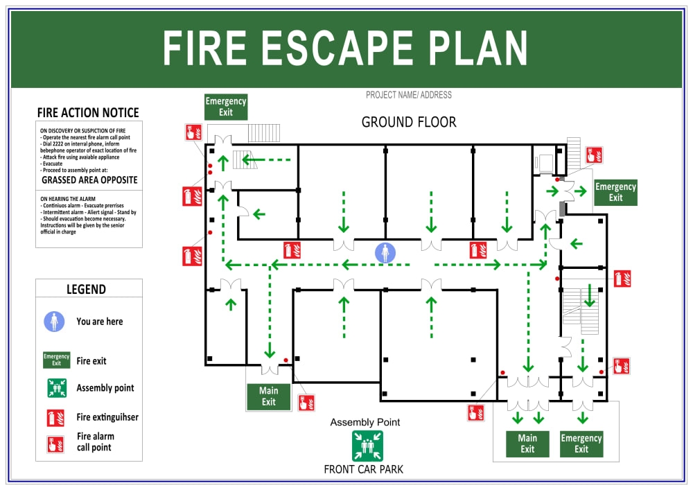 Fire Evacuation Plan Template 41 OFF Www elevate in