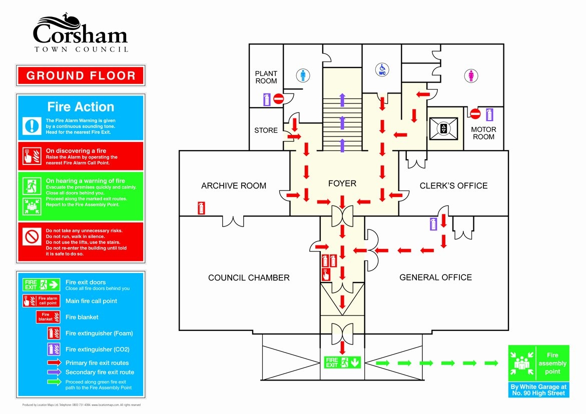 Fire Evacuation Plan Template Letter Example Template