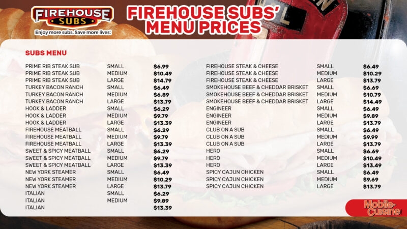 printable firehouse subs menu with prices and pictures