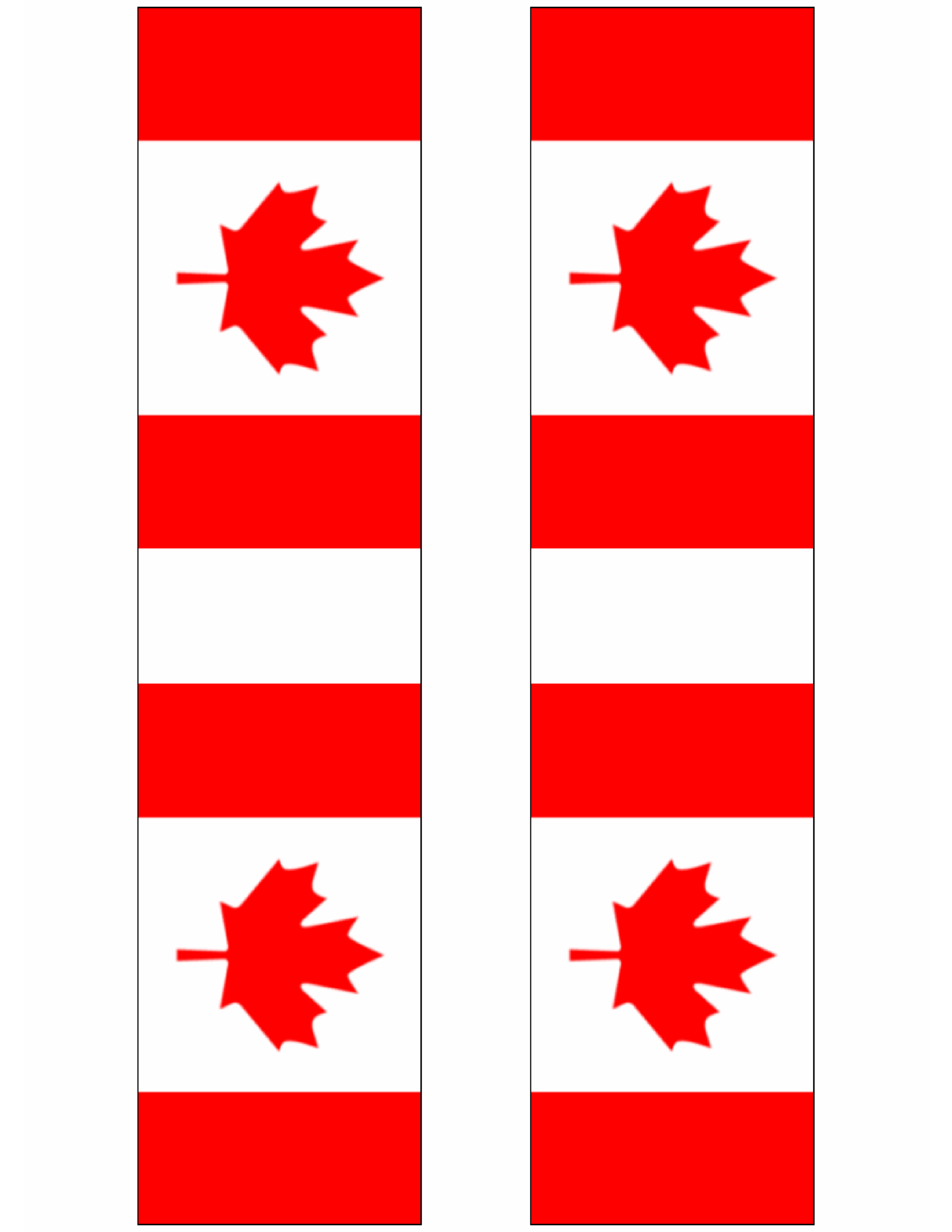 Flag Of Canada Printable Dev onallcylinders