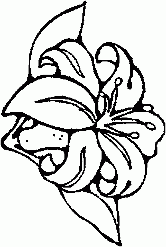 Flower Coloring Printables For Kids
