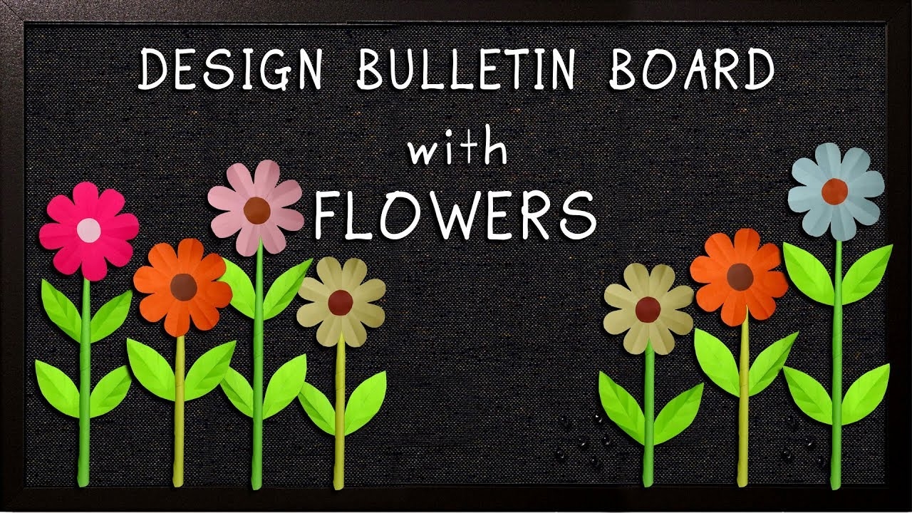 Flower For Bulletin Board