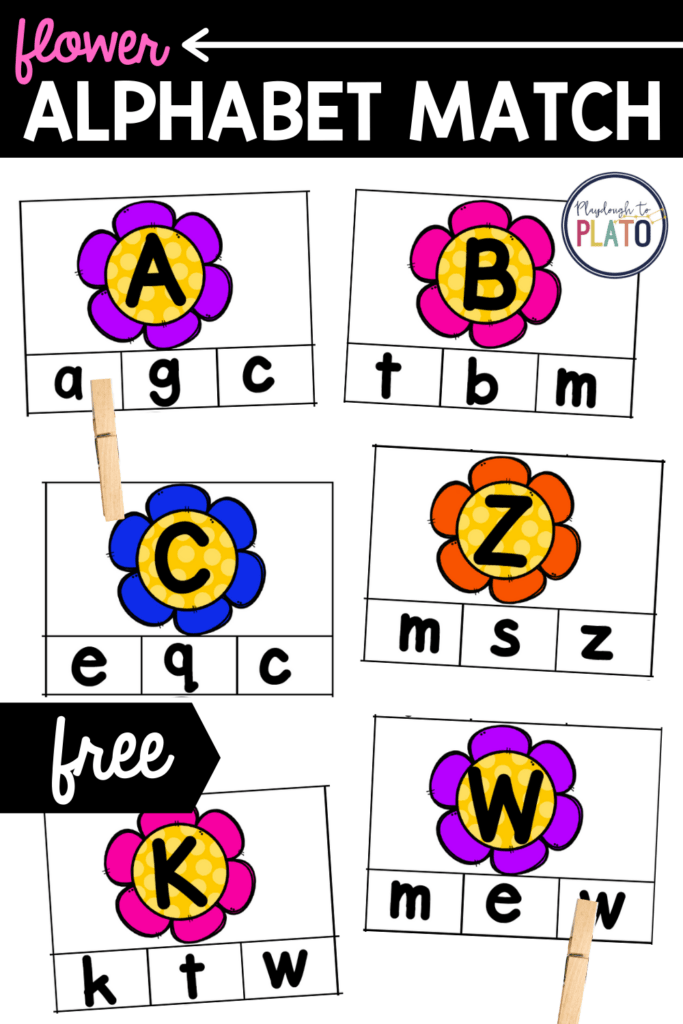 Flower Matching Game Printable Best Flower Site