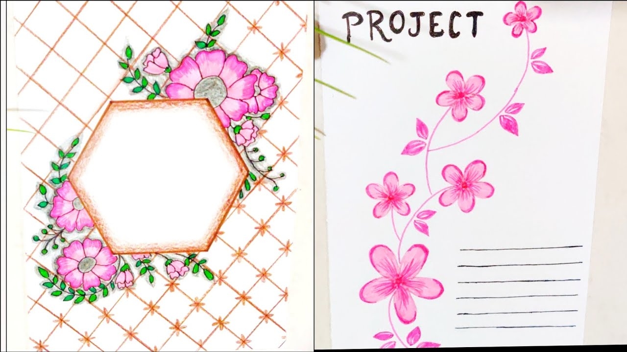 flower design for project printable
