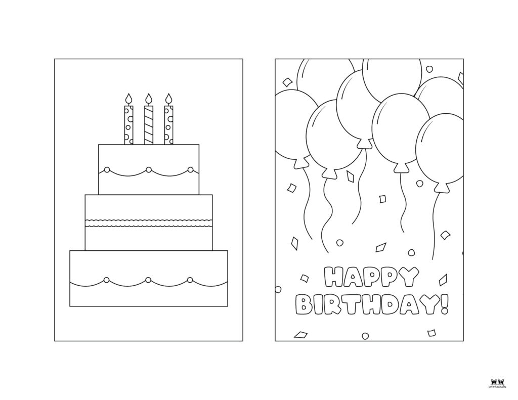 free printable birthday card template