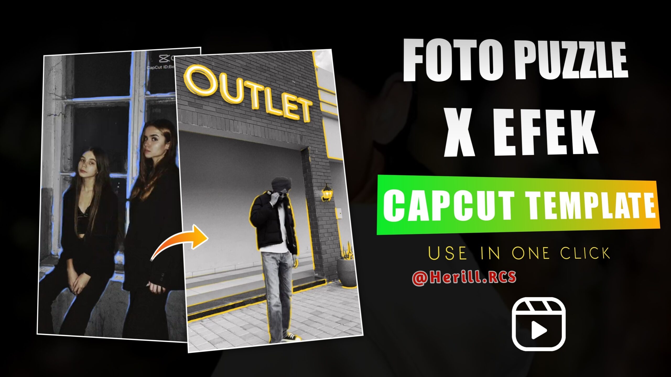 Foto Puzzle X Efek Capcut Template Free Link 2023 Archives Rajan Editz