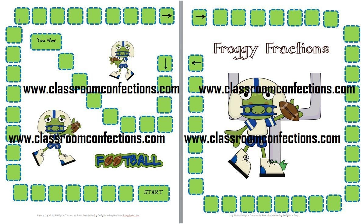 Fraction File Folder Games
