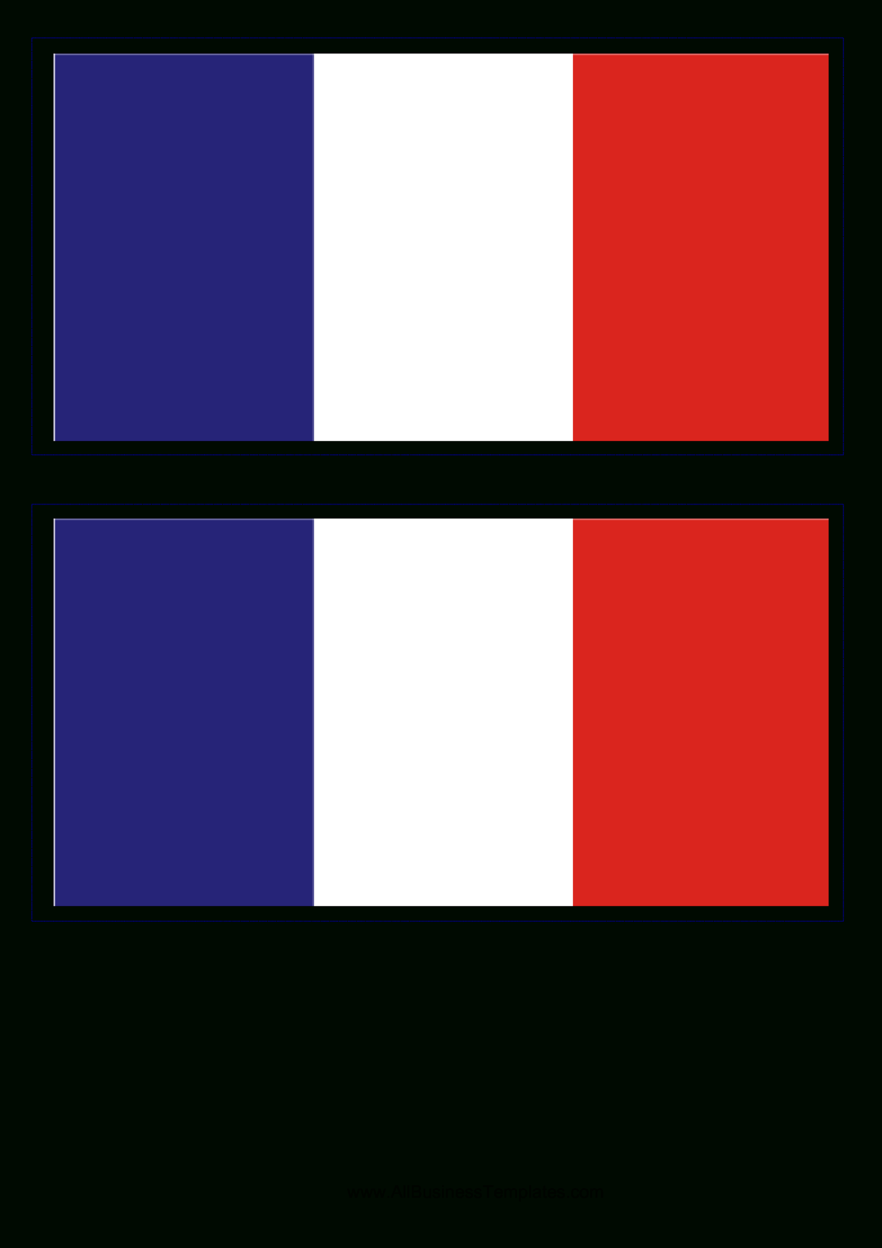 France Flag Printable Printable Word Searches