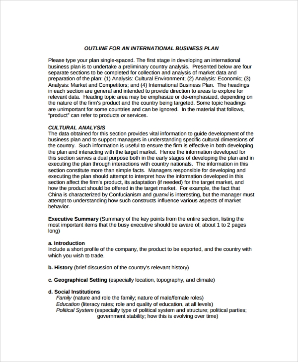 FREE 11 Sample Business Development Plan Templates In PDF