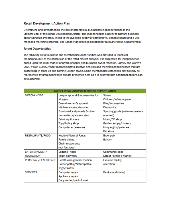 FREE 11 Sample Business Development Plan Templates In PDF