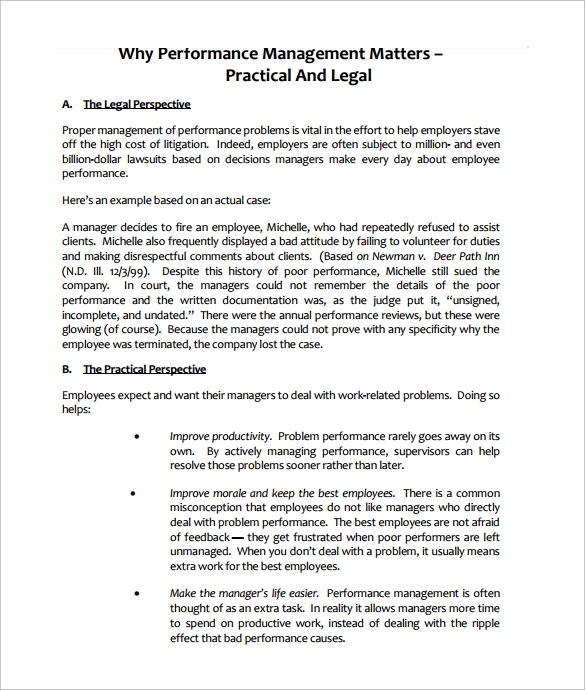 sample employee action plan template