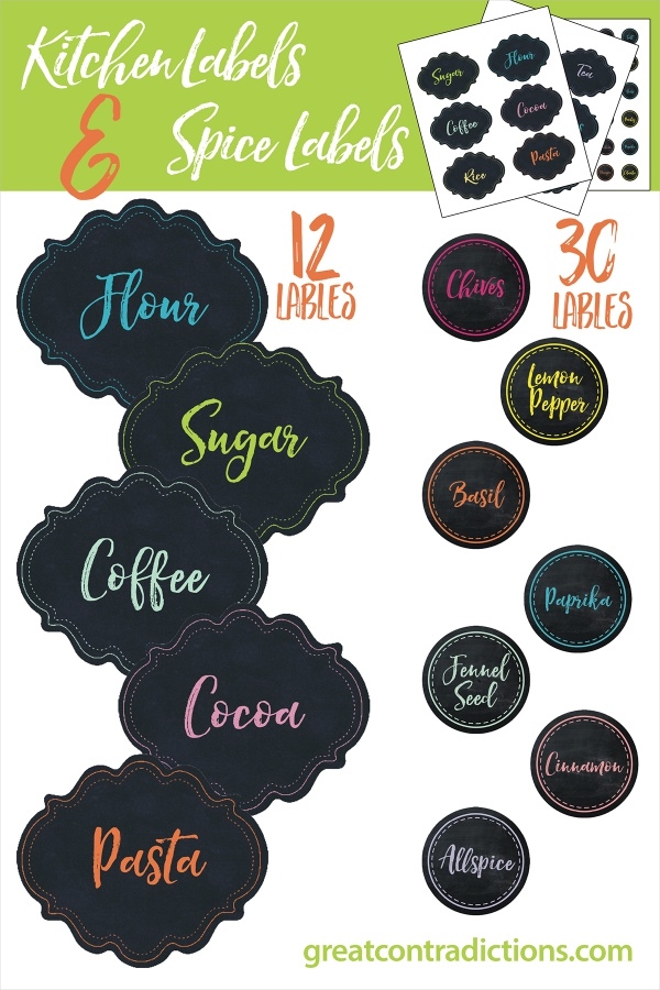 free printable label designs