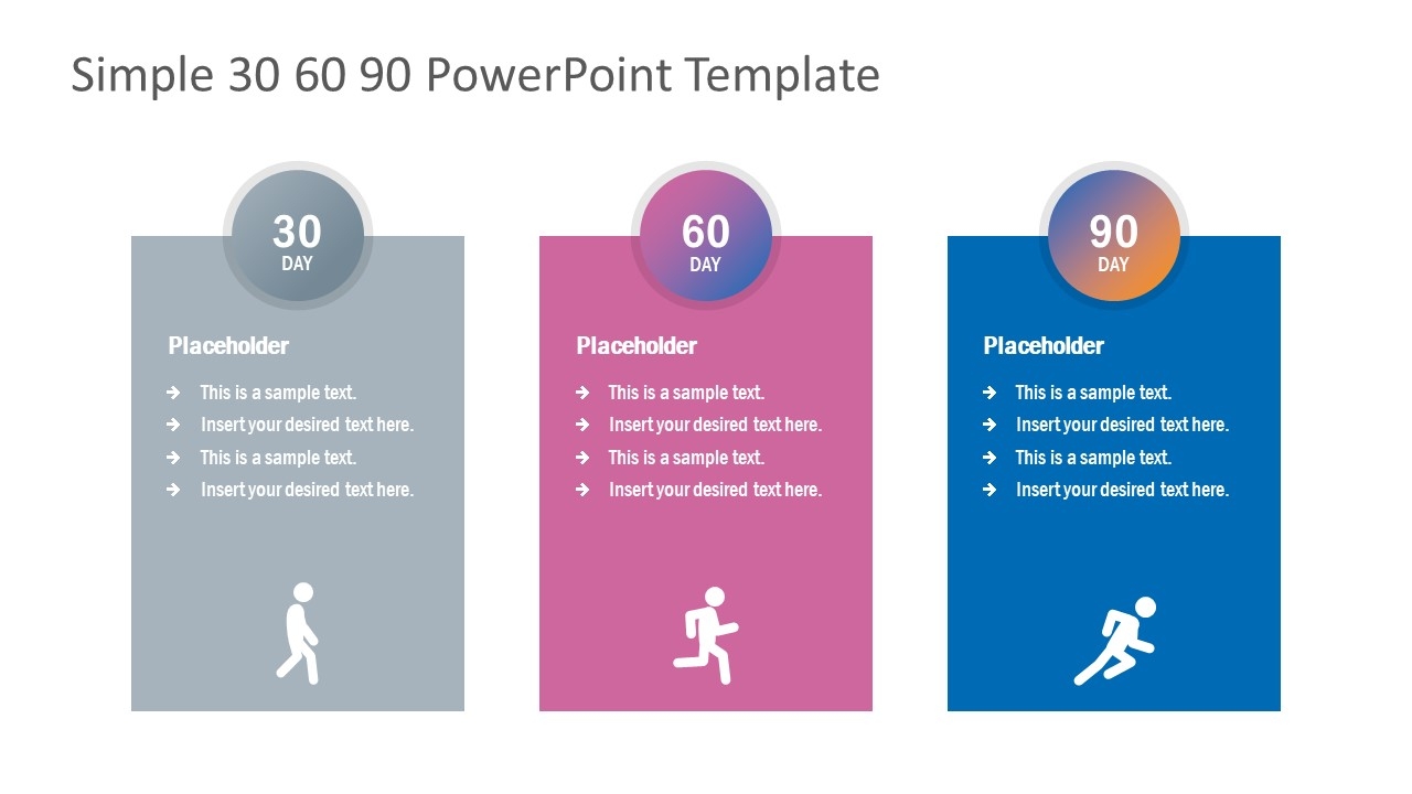 Free 30 60 90 Day Plan Template Powerpoint Free