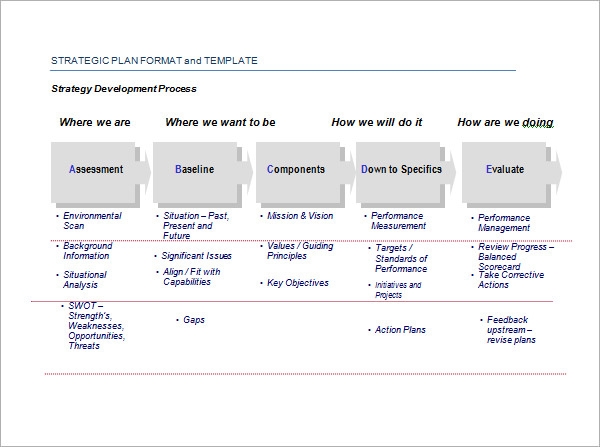 FREE 30 Strategic Plan Templates In PDF Google Docs MS Word Pages