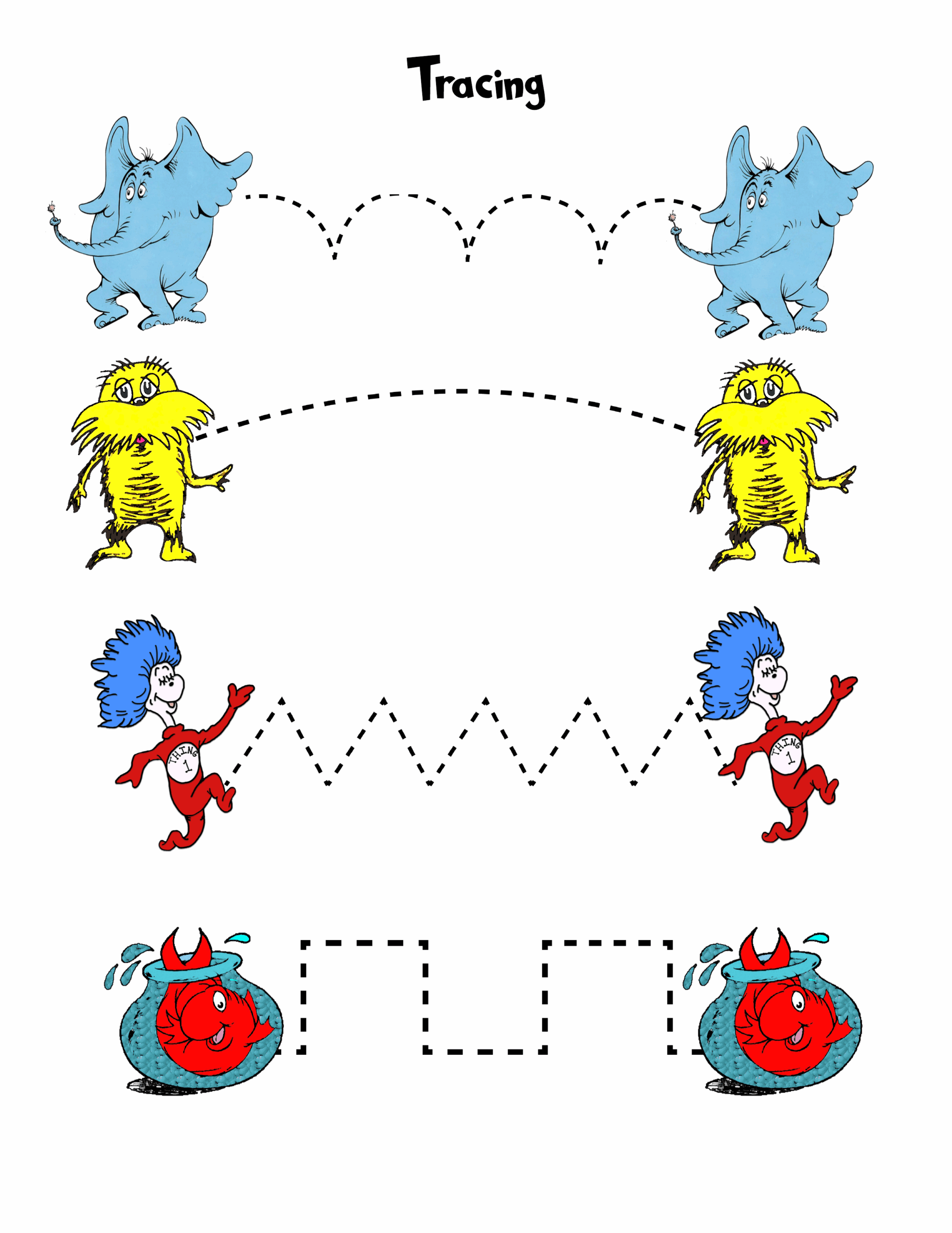 Free 32 Page Dr Seuss Printable Pack For Pre K Thru 1st Grade 