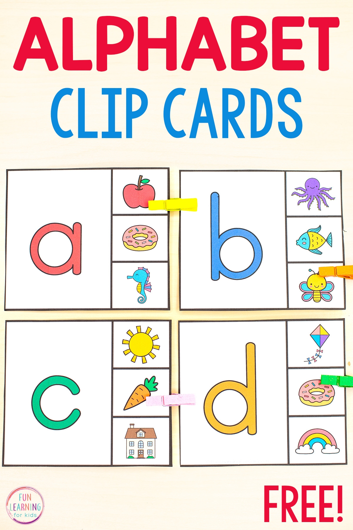 alphabet pictures printables