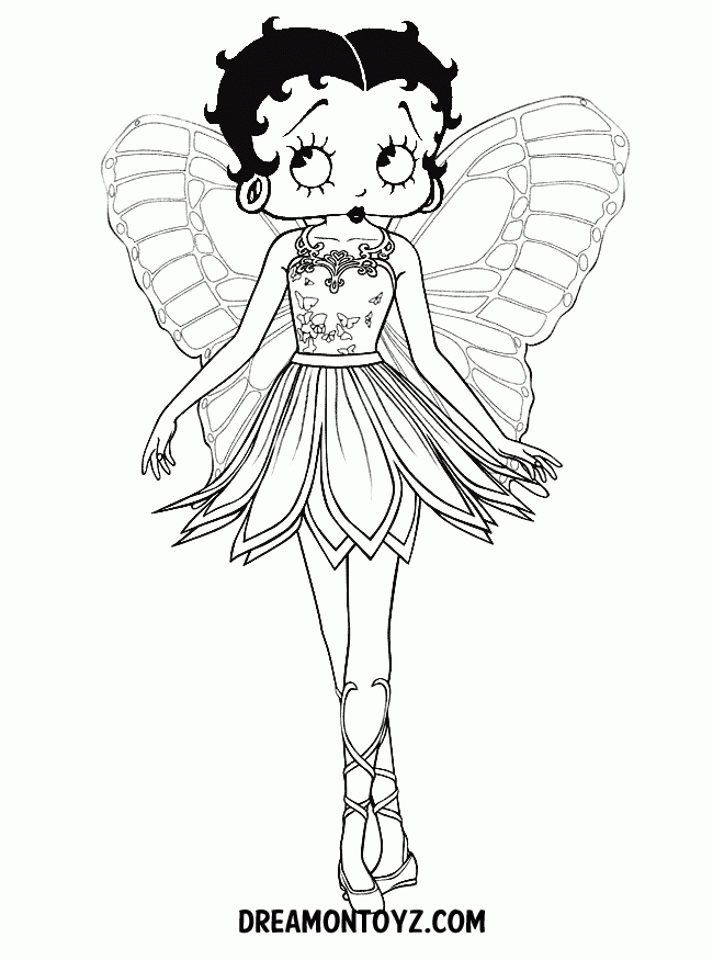 printable betty boop pictures