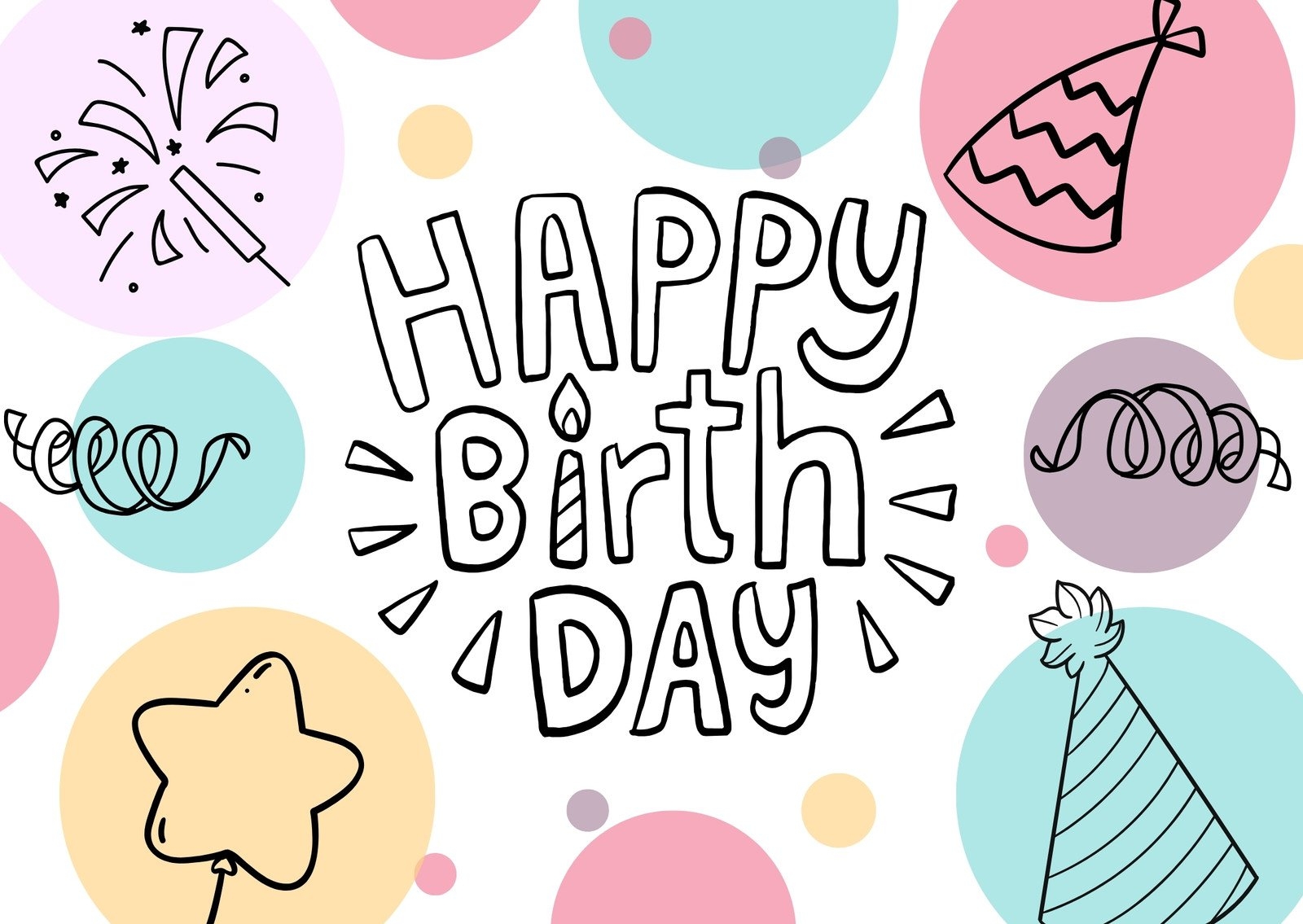 Free Birthday Card Designs Printable Free Printables Hub