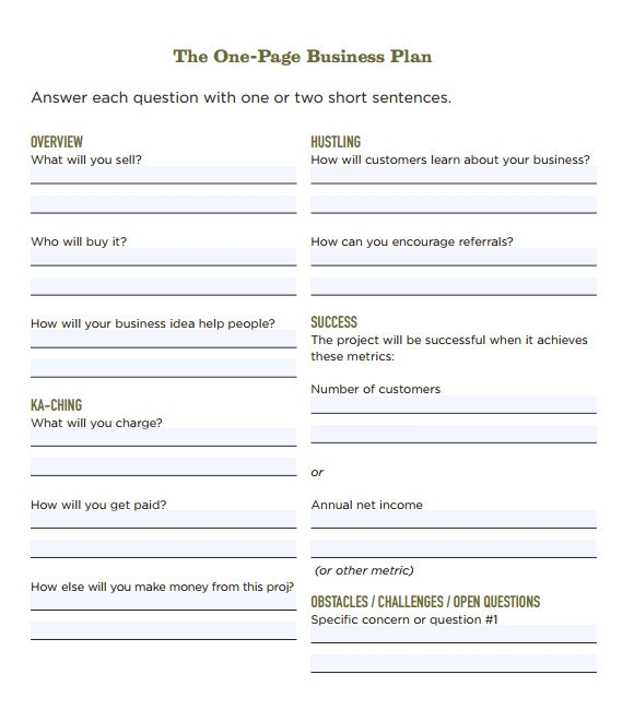 Free Buisness Plan Template 21 Simple Business Plan Templates Sample 