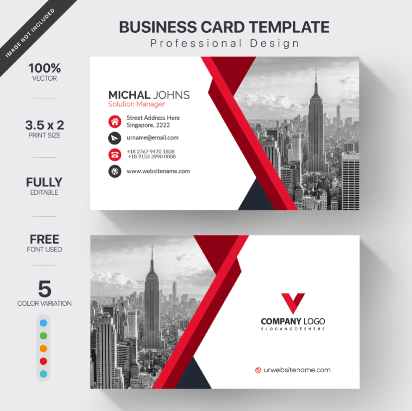 Free Business Card Maker Design Business Cards Adobe Express 